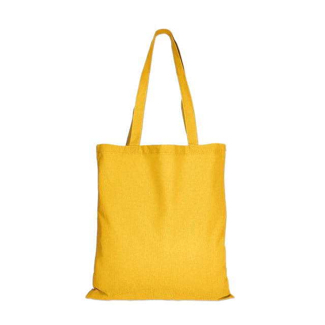 Baumwolltasche Texas Gelb mit langen Henkeln