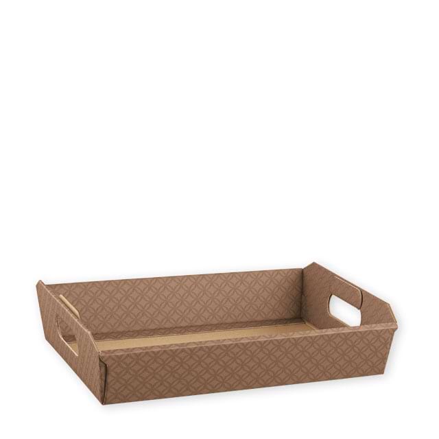 Faltkörbe Matelassé Cuoio