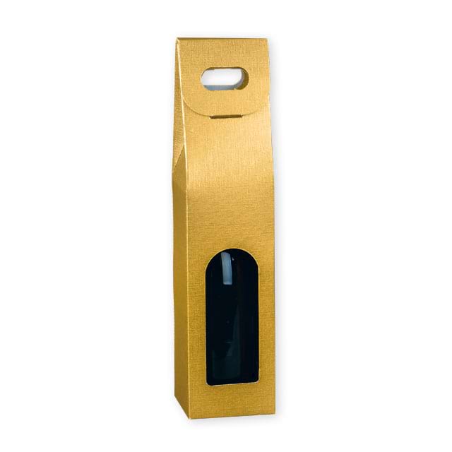 Flaschentragekartons Fibra Oro, für 1 Flasche