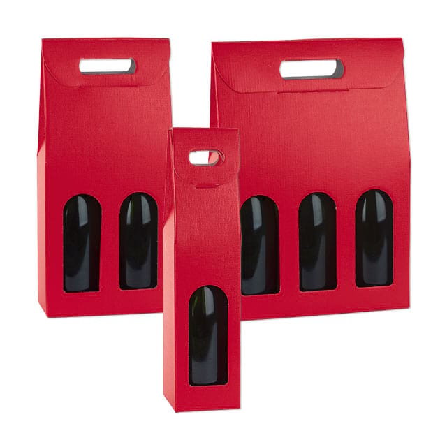 Flaschentragekartons Fibra Rosso