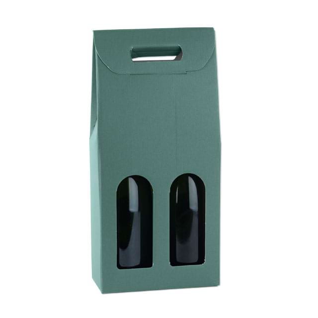 Flaschentragekartons Fibra Verde, für 2 Flaschen