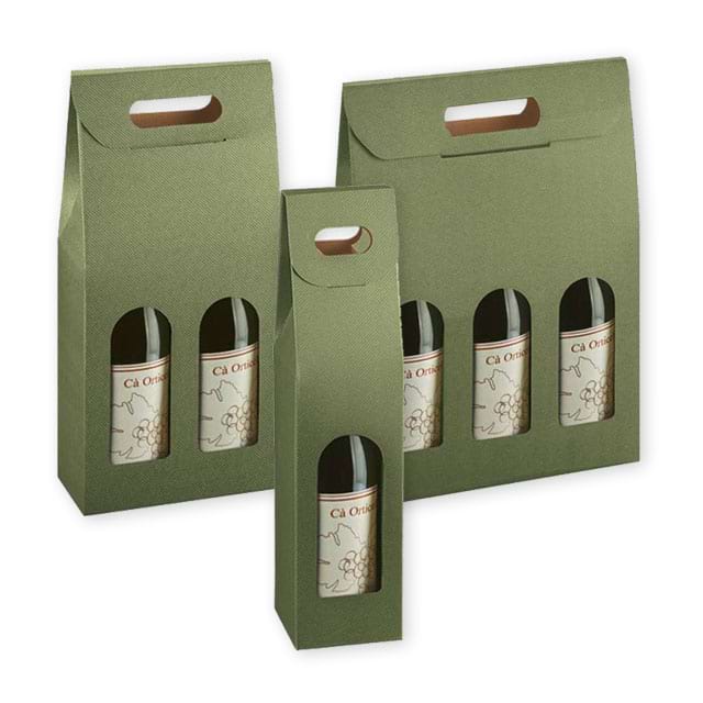 Flaschentragekartons Linea Verde