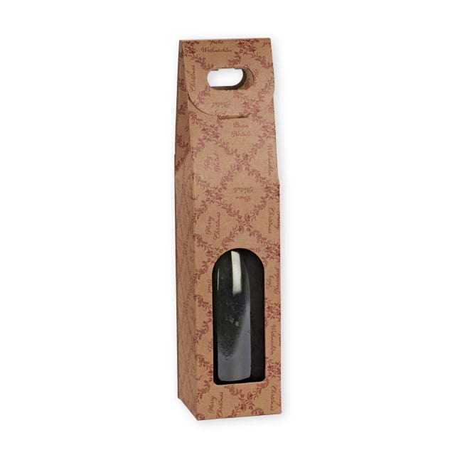 Flaschentragekarton Royal Garden für 1 Flasche