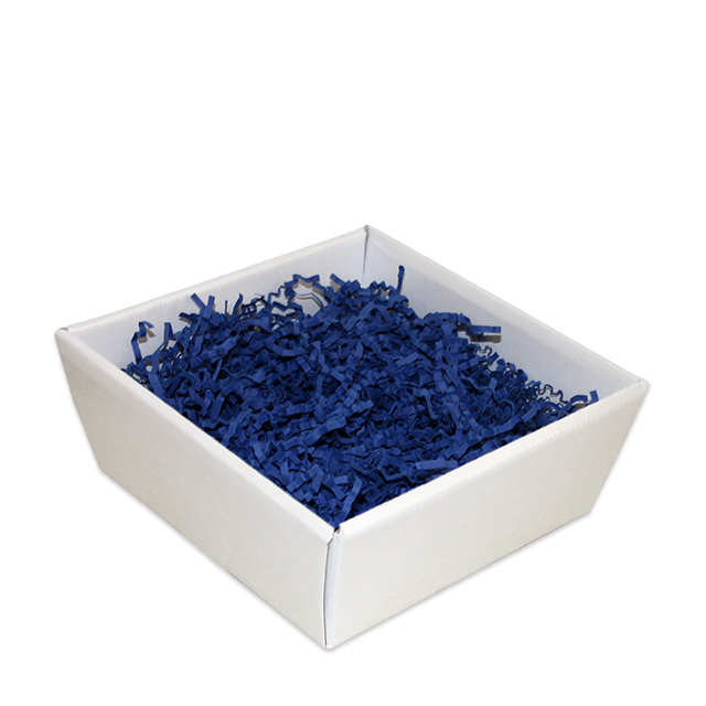 PresentFill® Füllmaterial Saphir Blau, Dekobeispiel