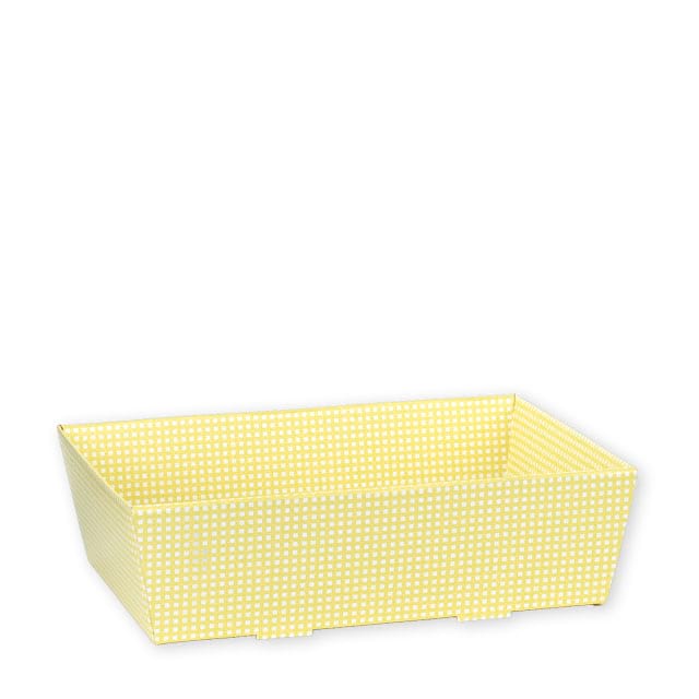 Geschenkschalen Quadretti Giallo