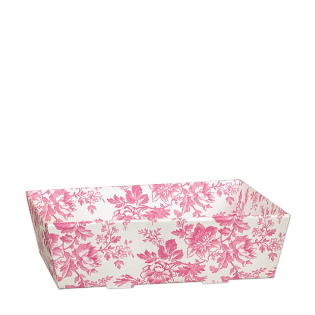 Geschenkschalen Toile de Jouy in Fuchsia