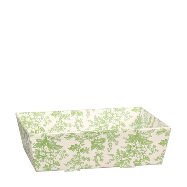Geschenkschale Toile in Grün