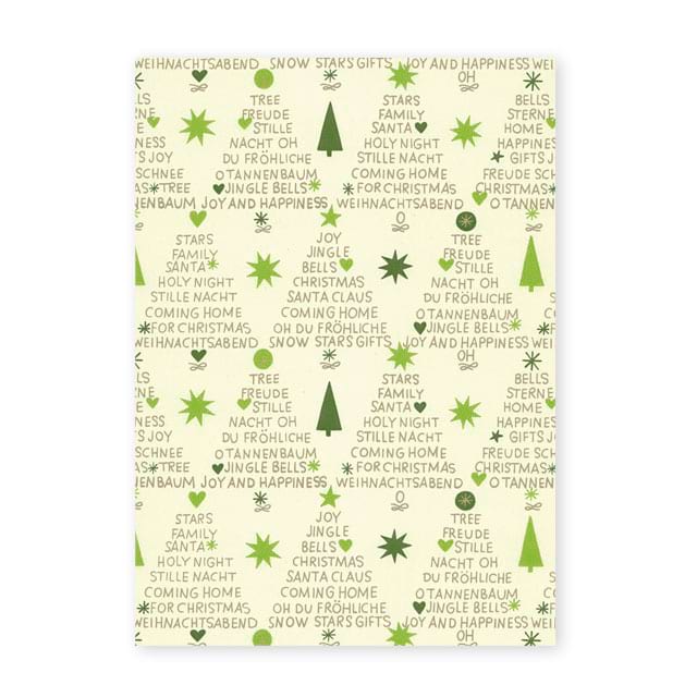 Geschenkpapier Weihnachten Rollen W49357