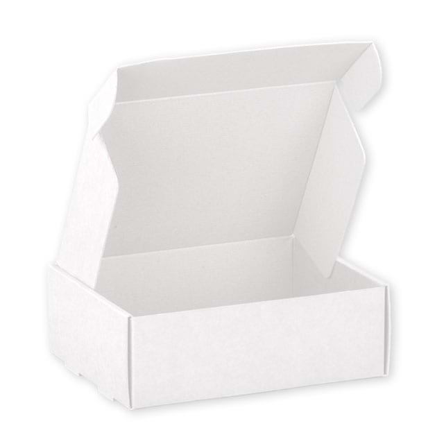 Geschenkschachteln Kraft Bianco