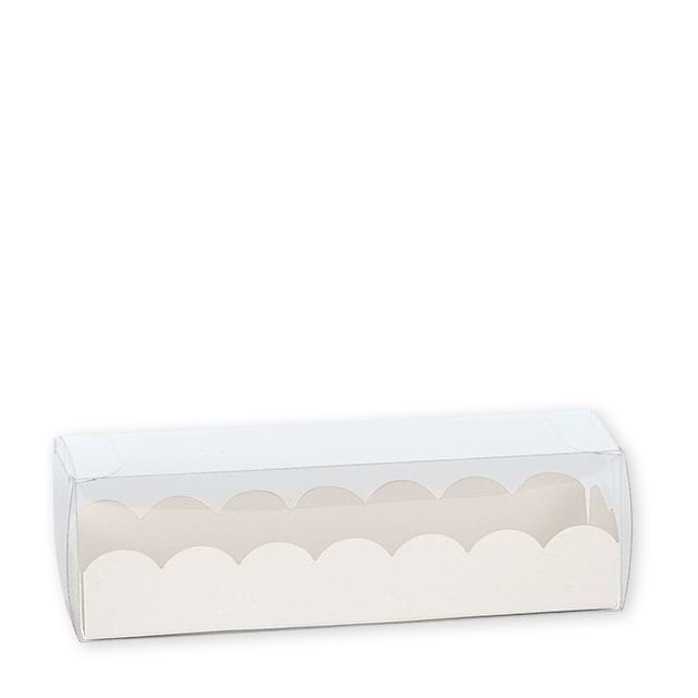 Faltschachteln Astuccio Fibra Bianco für ca. 4 Macarons