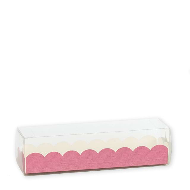 Faltschachteln Astuccio Fibra Fuchsia für ca. 4 Macarons