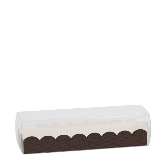 Faltschachteln Astuccio Fibra Marrone für ca. 6 Macarons