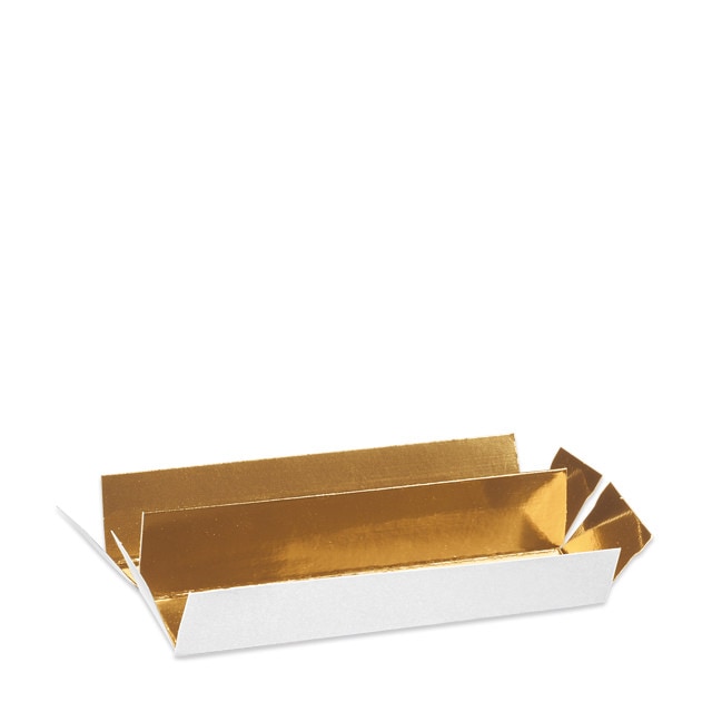 Herausnehmbare Einlage in Gold, 35 mm