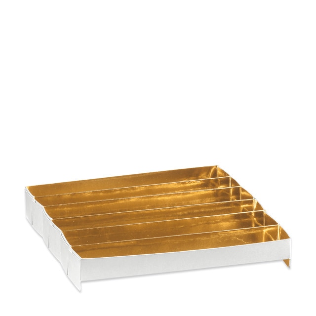Einlage innen gold, Höhe 25 mm