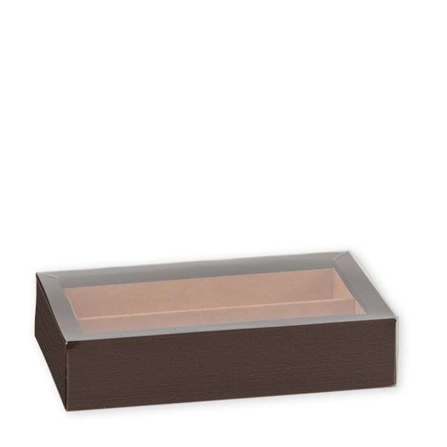Pralinenschachteln Quadretto Fibra Marrone