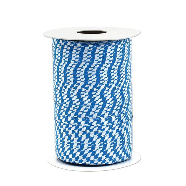 Ringelband mit weiß-blauem Bayernrauten-Muster