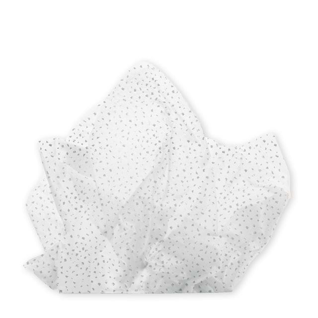 Seidenpapier Silver Flakes
