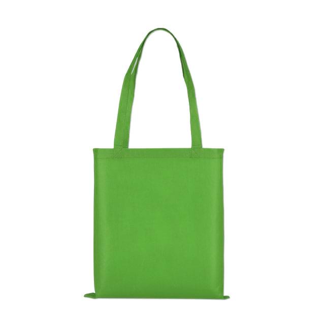 PP-Non Woven Taschen Montana Hellgrüm mit langen Henkeln
