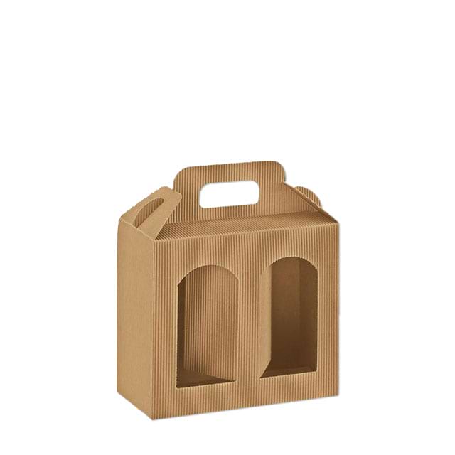 Tragekartons Portavasetti Onda Avana mit 2 Fenster