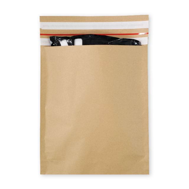 Papier-Versandtaschen befüllt, Beispielbild 1