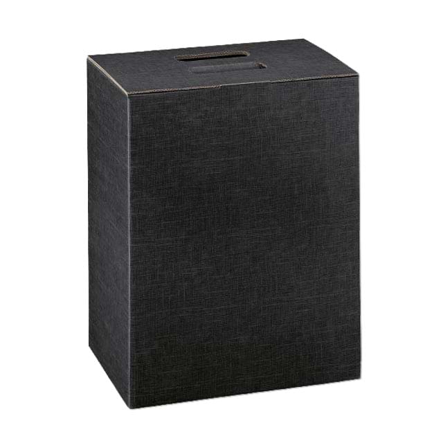 Sonderangebot: Weinkartons Seta Nero - Modell Cubotto - für 6 Flaschen