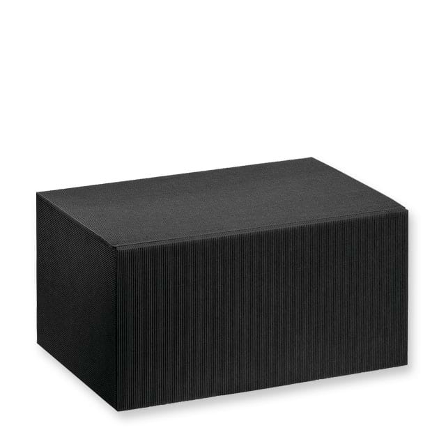 Präsentkartons Welle Schwarz für 6 Flaschen
