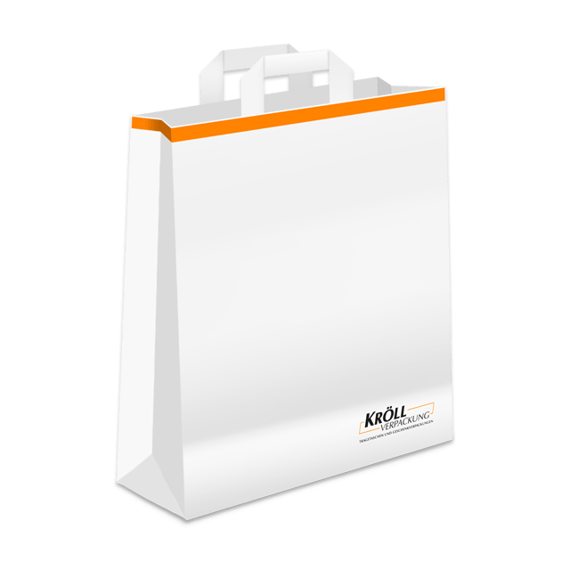 Papiertasche Basic individuell bedruckbar ab 500 Stück – idealer Einstieg ins Werbedruck-Sortiment